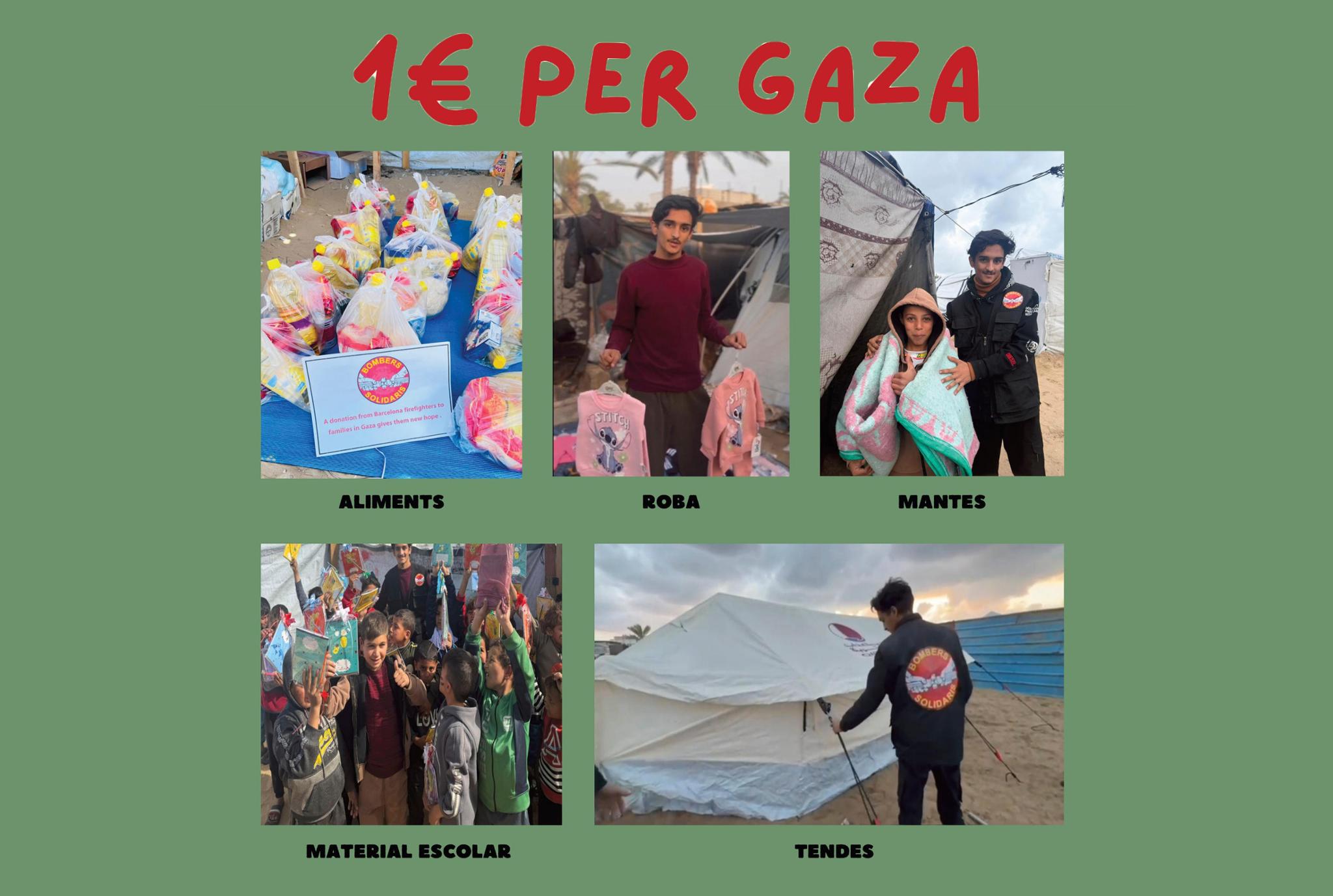 Un euro x Gaza - Bombers per Palestina