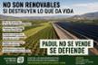 PADUL NOS NECESITA.
Defendamos nuestra soberanía alimentaria y energética