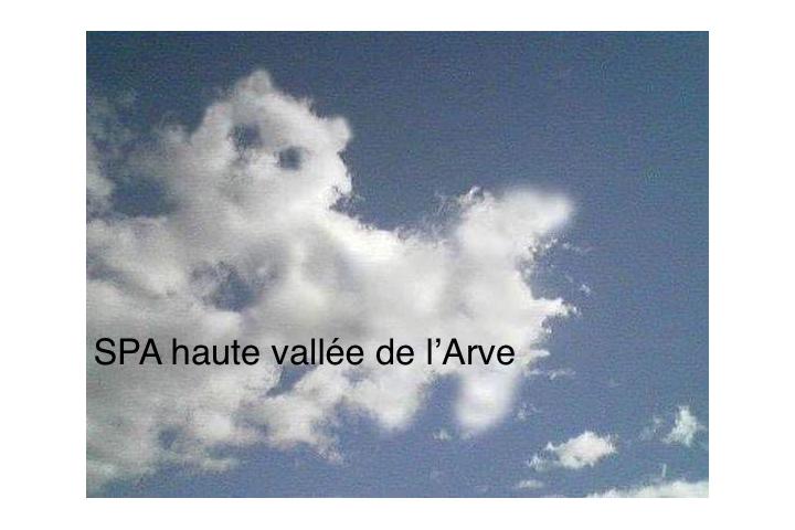 Spa haute vallée de l’arve (haute Savoie)