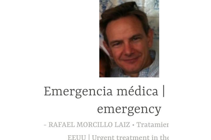 Urgente ayuda para Rafa Morcillo. Tratamiento URGENTE