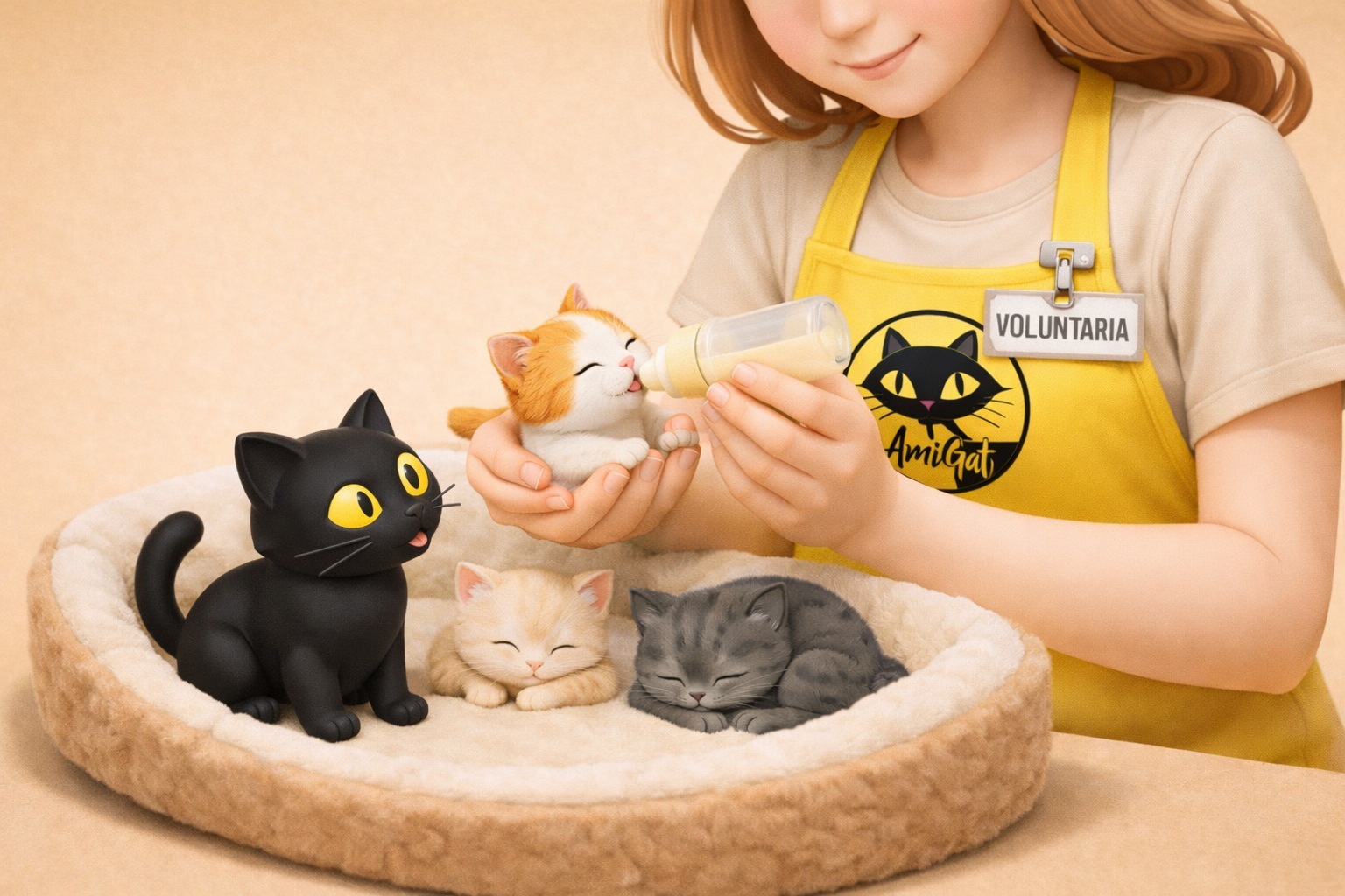 AMIGAT, rescate de cachorros