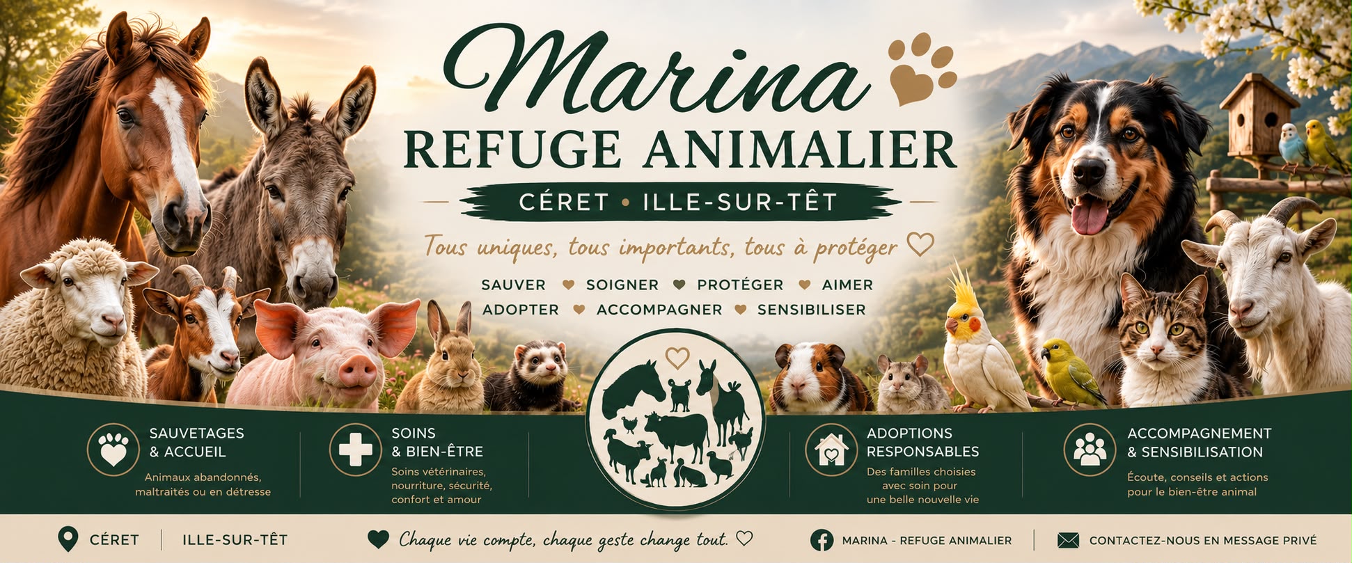 MARINA un refuge pour Céret