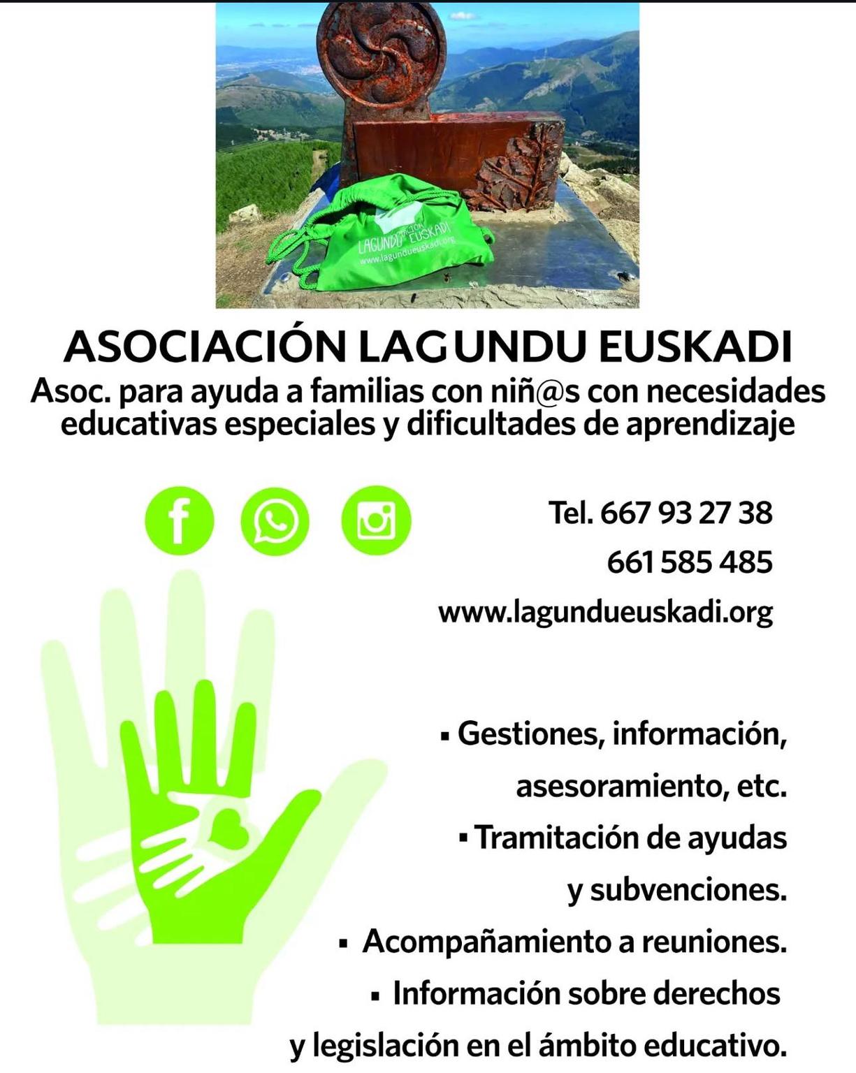 Asoc. para alumnado con necesidades especiales y problemas de aprendizaje