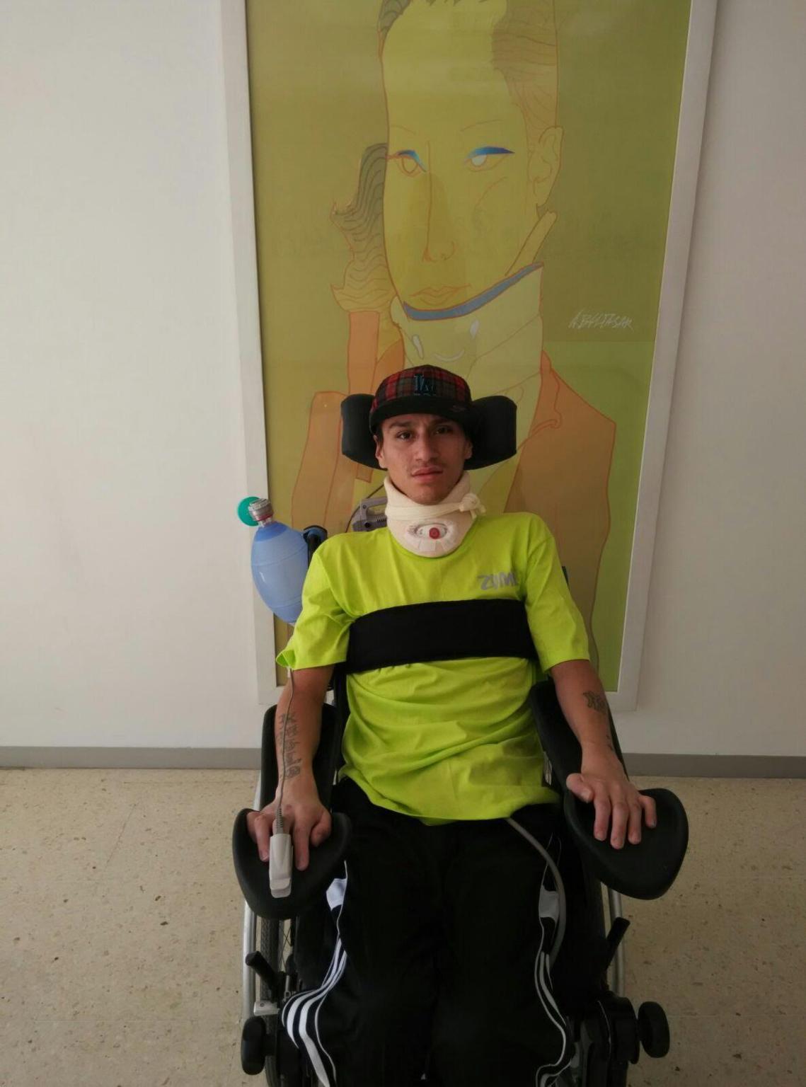 Ayudemos a Camilo con su rehabilitación