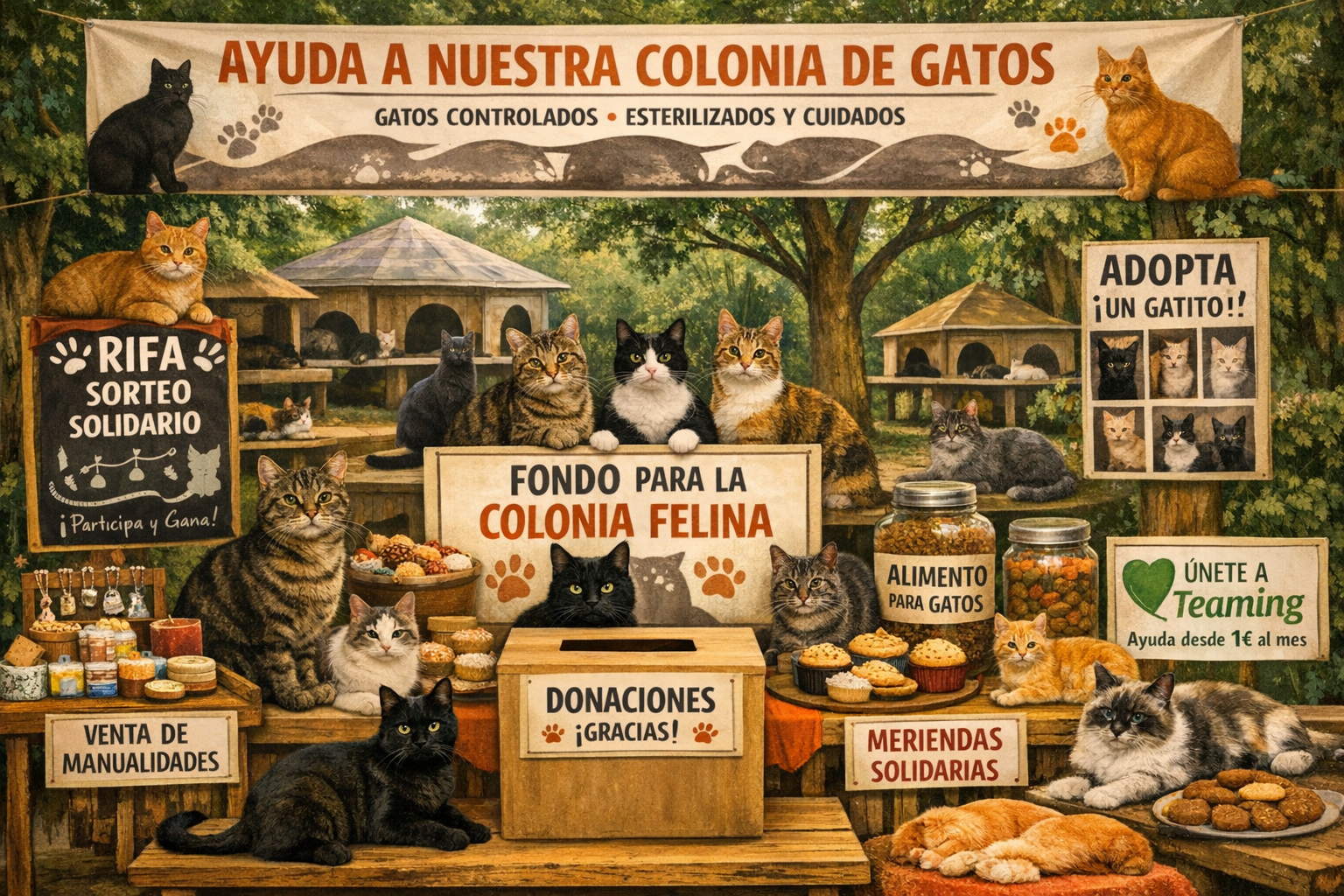 Gatos del Coto de San Isidro y la Cerca Nueva