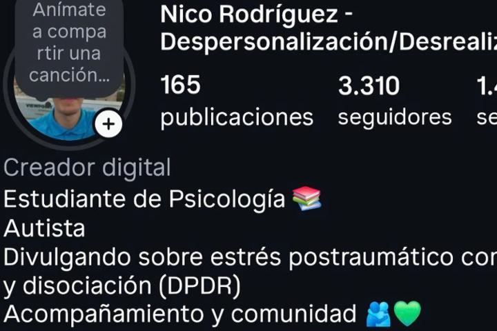 Comunidad despersonalización DPDR