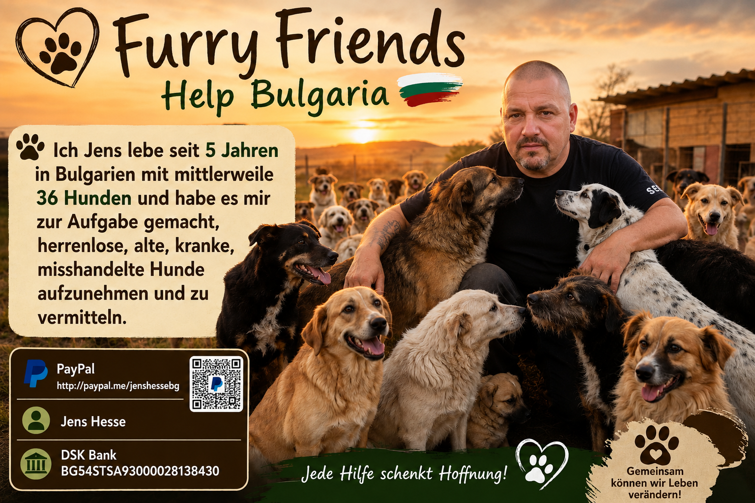 Furry Friends Help Bulgaria