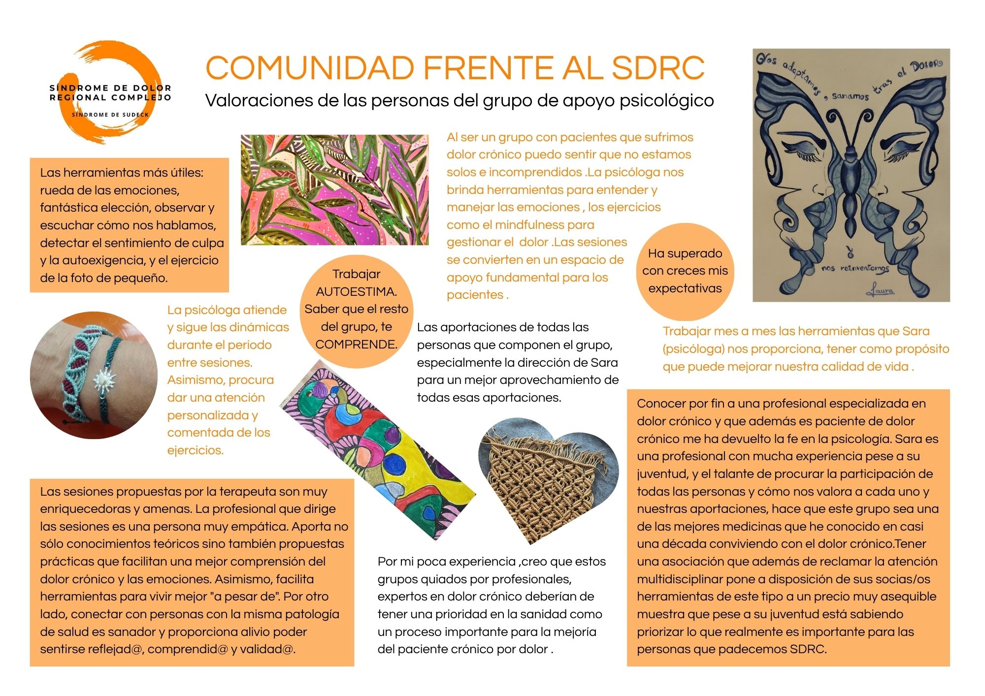Comunidad frente al SDRC.Sudeck