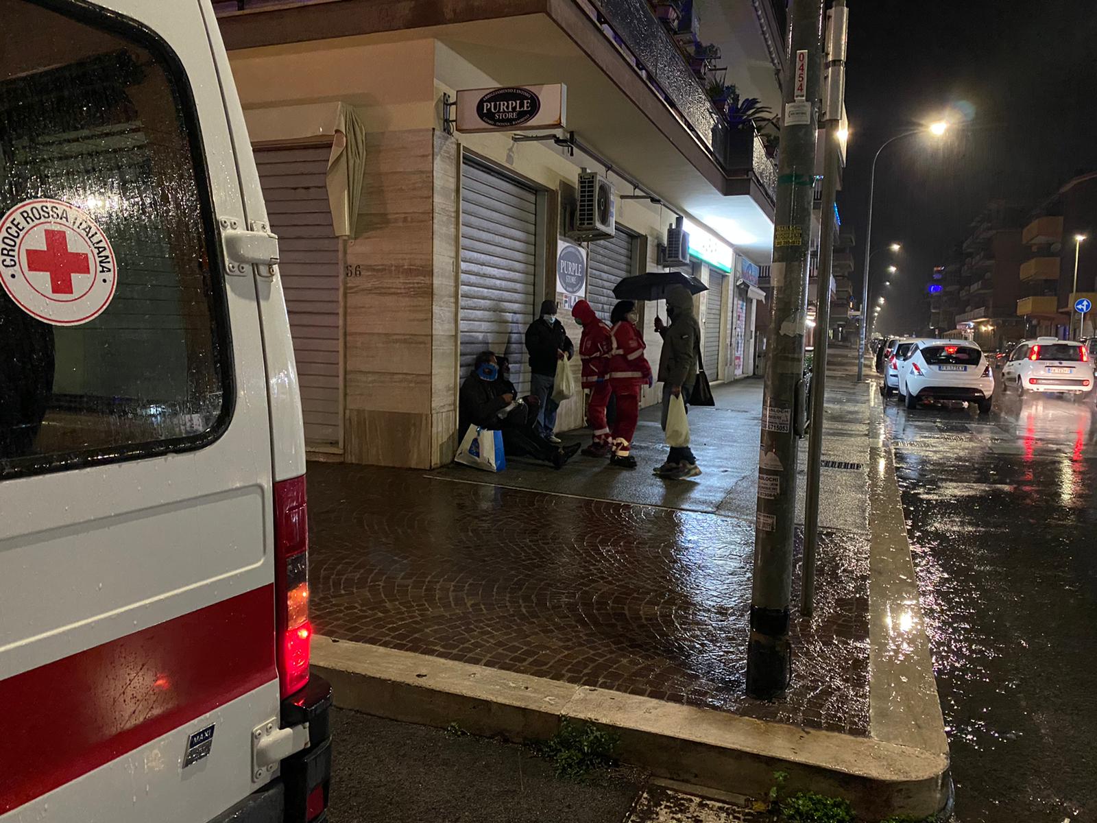 CRI Pomezia - Assistenza ai senza dimora