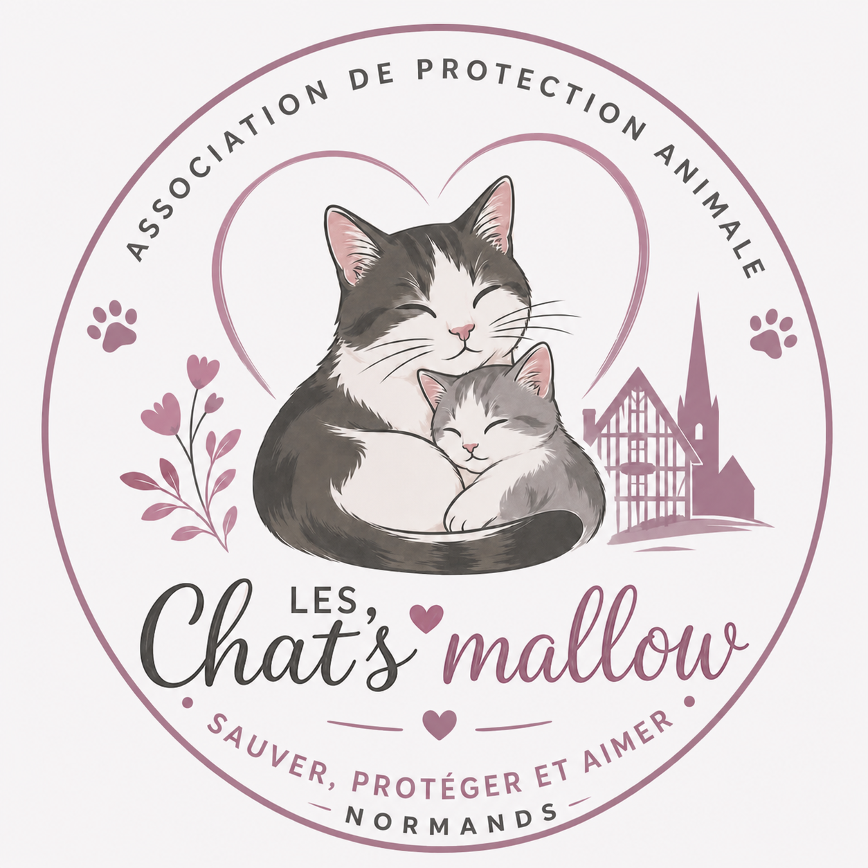 Soutiens association Les chats'mallow Normands